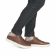 Baskets basses Rieker marron pour homme U0704-24. Chaussure au pied.