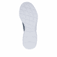 Chaussons Rieker bleus pour femme M5072-10 avec bande élastique. Semelle extérieure de la chaussure.