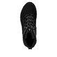Schwarze Rieker Herren Schnürstiefel U0171-00 mit wasserabweisender TEX-Membran. Schuh von oben.