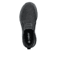 Schwarze Rieker Herren Slipper B1851-00 mit Ready2GO Schnell-Anziehfunktion. Schuh von oben.