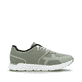 Grüne Rieker Damen Sneaker Low M9000-52 mit Gummischnürung sowie flexibler Sohle. Schuh Innenseite.
