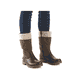 Braune Rieker Damen Kurzstiefel 78585-25 mit wasserabweisender RiekerTEX-Membran. Schuh am Fuß.