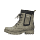 Hellbeige Rieker Damen Schnürstiefel 78538-60 mit Schnürung und Reißverschluss. Schuh Innenseite