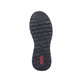 Schwarze Rieker Damen Sneaker Low M4903-01 mit Schnürung sowie der Extraweite H. Schuh Laufsohle.