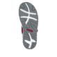 Rote vegane Rieker Damen Trekkingsandalen 68895-33 mit Ready2GO Slip-in Funktion. Schuh Laufsohle.