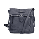 Sac Ã  dos Rieker H1103-12 en noir avec fermeture éclair, poche extérieure et fermeture magnétique. Face avant.