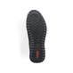 Schwarze Rieker Damen Schnürschuhe 59000-00 mit wasserabweisender TEX-Membran. Schuh Laufsohle.