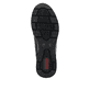 Bronzene Rieker Damen Kurzstiefel N9381-60 mit Metallic-Finish. Schuh Laufsohle.