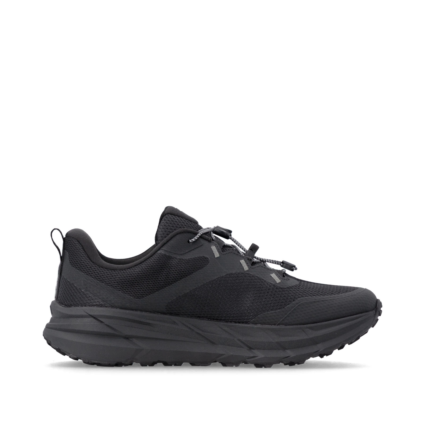 Schwarze Rieker Sport Herren Sneaker Low U4502-00. Schuh Innenseite.
