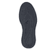 Blaue Rieker Herren Slipper 04451-14 mit einem Gummizug sowie Komfortweite G 1/2. Schuh Laufsohle.