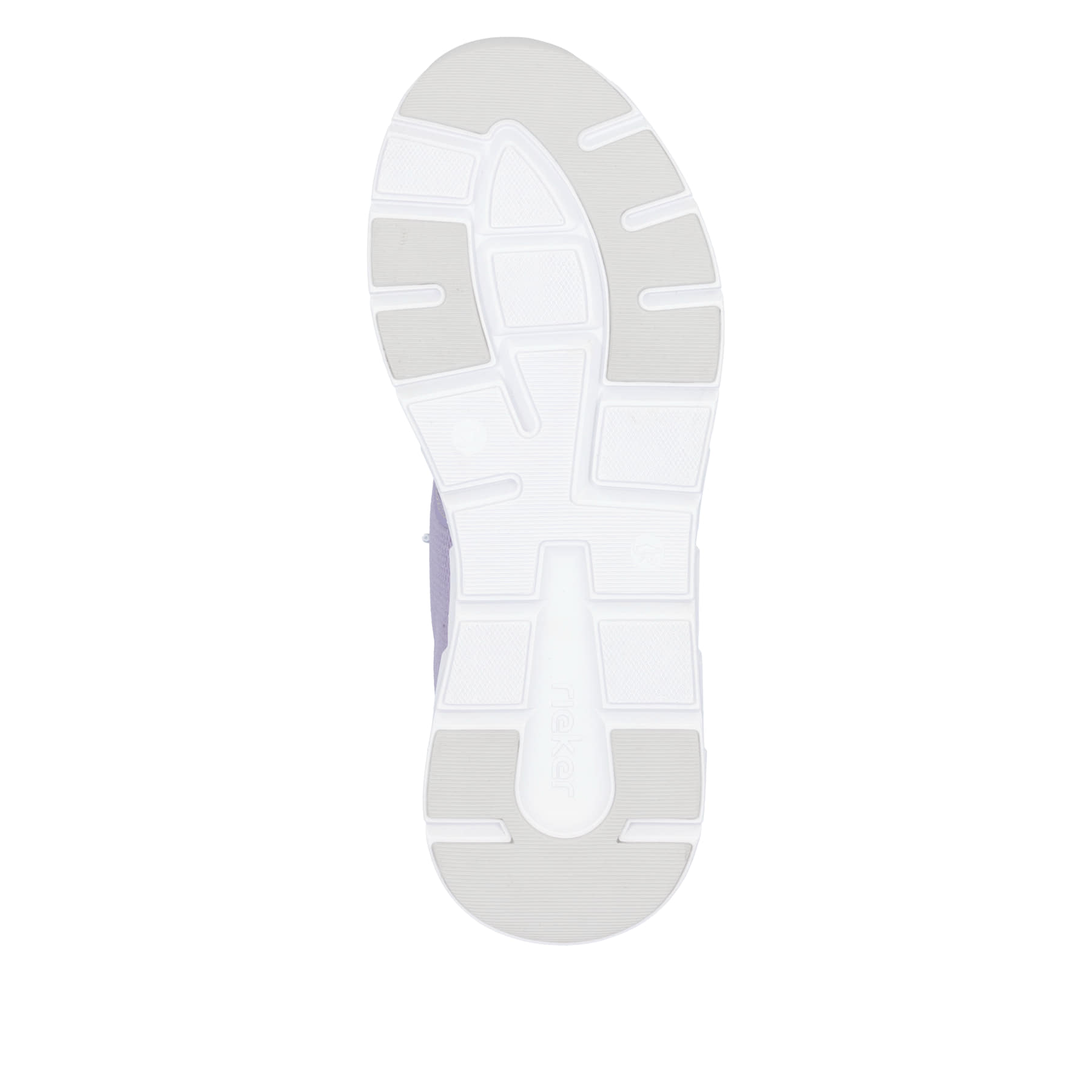 Rosane Rieker Damen Sneaker Low M9000-30 mit einer Gummischnürung. Schuh Laufsohle.