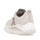 Beige Rieker Sport Damen Sneaker Low W4401-60. Schuh von hinten.