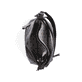 Rieker Handtasche H1481-00 in Schwarz mit Innenfach, Reißverschluss und Handyfach. Geöffnet.