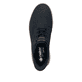 Blaue Rieker Herren Slipper B3357-14 mit Ready2GO Slip-in Feature sowie Gummizug. Schuh von oben.