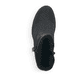 
Tiefschwarze Rieker Damen Stiefeletten Y2591-01 mit Reißverschluss sowie Blockabsatz. Schuh von oben