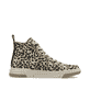Mehrfarbige Rieker Damen Sneaker High N3903-90 mit einem Reißverschluss. Schuh Innenseite.