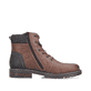 Kastanienbraune Rieker Herren Schnürstiefel 32031-25 mit einer robusten Profilsohle. Schuh Innenseite