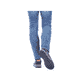 Blaugraue Rieker Herren Sneaker Low B7613-14 mit einer schockabsorbierenden Sohle. Schuh Innenseite