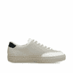 Graue Rieker Damen Sneaker Low L5903-40 aus Rauleder mit einem Reißverschluss. Schuh Innenseite.