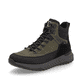 Braune Rieker Herren Schnürstiefel U0171-25 mit wasserabweisender TEX-Membran. Schuh Außenseite gespiegelt.