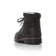 
Nussbraune Rieker Herren Schnürstiefel 33640-25 mit Schnürung und Reißverschluss. Schuh von hinten