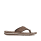 Braune Rieker Herren Zehentrenner 21084-23 mit der Komfortweite G. Schuh Innenseite.