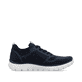 Blaue Rieker Herren Sneaker Low B6600-14 mit Schnürung sowie Komfortweite G 1/2. Schuh Innenseite.