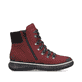 Kastanienbraune Rieker Damen Kurzstiefel 73691-24 mit einer robusten Profilsohle. Schuh Innenseite