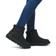 Rosane Rieker Damen Pantoletten W1652-31 mit flexibler und ultra leichter Sohle. Schuh Außenseite gespiegelt.