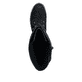 Schwarze Rieker Damen Hochschaftstiefel Y8101-00 aus Rauleder. Schuh von oben.