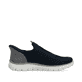 Mocassins Rieker bleus pour homme B6659-15 avec fonction easy in Ready2GO. Intérieur de la chaussure.
