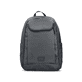 Sac à dos Rieker H5103-00 noir avec fermeture éclair et compartiment pour ordinateur portable. Devant.