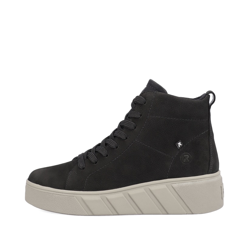 Rieker Sneaker Schwarz High Rieker Damen Sneaker High W0561-00
