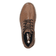 Kastanienbraune Rieker Herren Schnürschuhe B3301-22 mit einer leichten Profilsohle. Schuh Innenseite