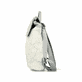 Rieker Rucksack H1386-40 in Weiß-grün mit Reißverschluss und Laptopfach. Rechtsseitig.