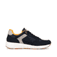 Blaue Rieker Herren Sneaker Low 07002-14 mit super leichter und flexibler Sohle. Schuh Innenseite.