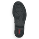 
Ozeanblaue Rieker Damen Schnürstiefel 71242-15 mit Schnürung und Reißverschluss. Schuh Laufsohle