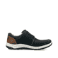 Blaue Rieker Herren Schnürschuhe 03603-14 mit moderner Spannnaht. Schuh Innenseite.