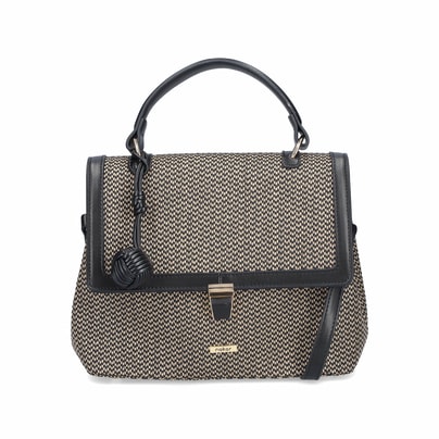 Rieker Damen Handtasche H1605-60 in Sandbeige aus Kunstleder mit Reißverschluss. Handtasche getragen.