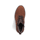 Braune Rieker Herren Schnürstiefel 30424-22 aus Rauleder. Schuh von oben.