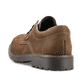 
Kaffeebraune Rieker Herren Schnürschuhe B4610-22 mit Schnürung sowie einer Profilsohle. Schuh von hinten