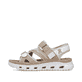 Rosane Rieker Damen Trekkingsandalen 64064-31 mit einem Klettverschluss. Schuh Außenseite.