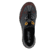 
Azurblaue Rieker Damen Slipper N3271-35 mit Gummizug sowie einer leichten Sohle. Schuh von oben