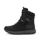 Schwarze Rieker Herren Schnürstiefel U0171-00 mit wasserabweisender TEX-Membran. Schuh Außenseite.