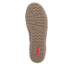 Ockerfarbene Rieker Damen Schnürstiefel N0711-68 mit farbenfrohen Details. Schuh Laufsohle.