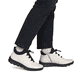 Bottines Rieker beiges pour femmes Z0065-60 avec fermeture éclair. Chaussure au pied.