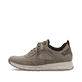 Beige Rieker Herren Slipper B0752-64 mit einem Gummizug sowie der Komfortweite G. Schuh Außenseite.