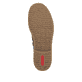 Chelsea Boots Rieker bleues pour femmes 73557-14 avec fermeture éclair. Semelle extérieure de la chaussure.