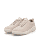 Rosane Rieker Damen Sneaker Low W1101-31 mit einer Schnürung. Schuhpaar seitlich schräg.