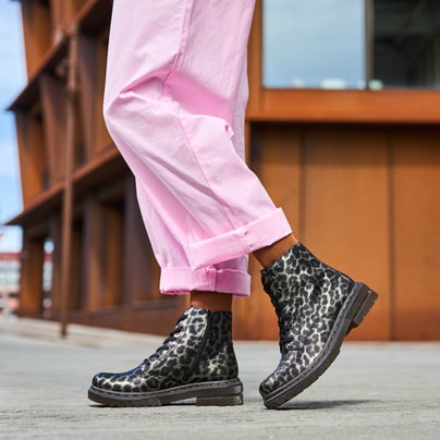 Rieker Femme Bottes à lacets